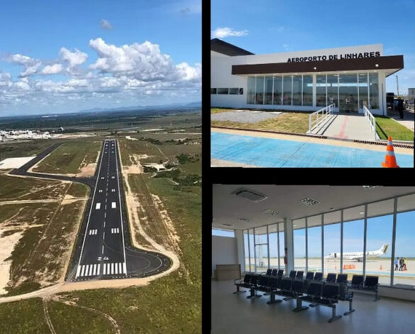 Novo Aeroporto De Linhares Es Inaugurado Faltam Avi Es Para